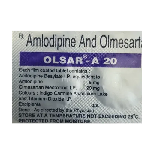 olsar a 20mg tablet 10's